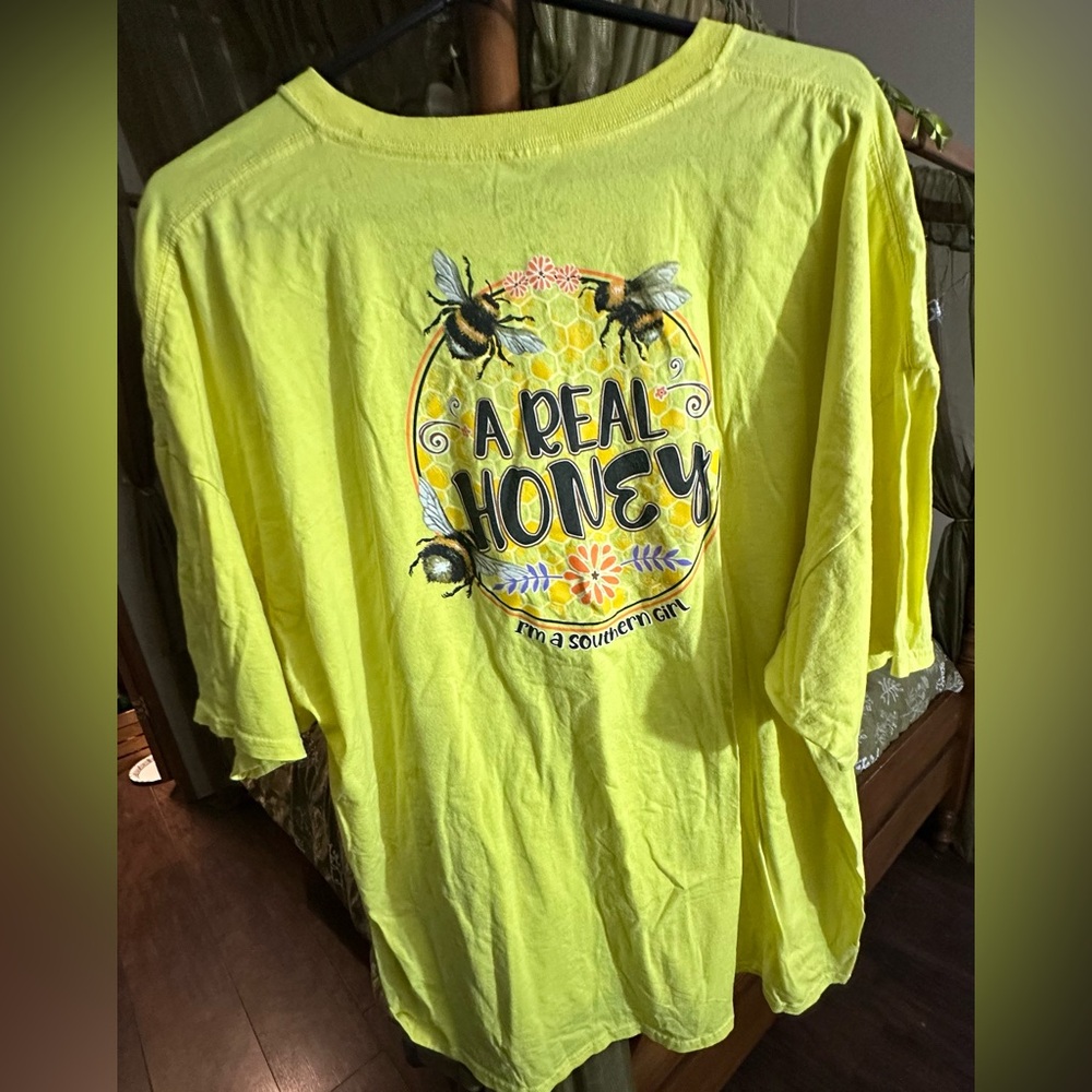 Bright Yellow Women's Tee - Picture 3 of 3